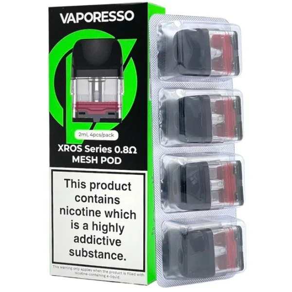 Cartuchos Vaporesso XROS 1.2 ohm 3 ml x4