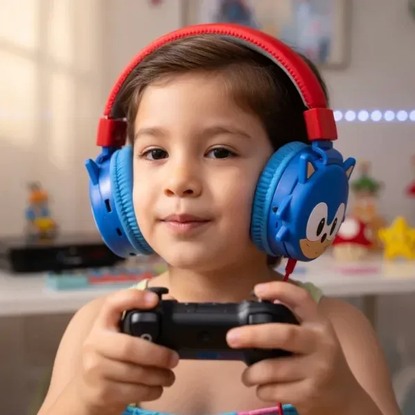 Auriculares Bluetooth infantiles con diseños de personajes