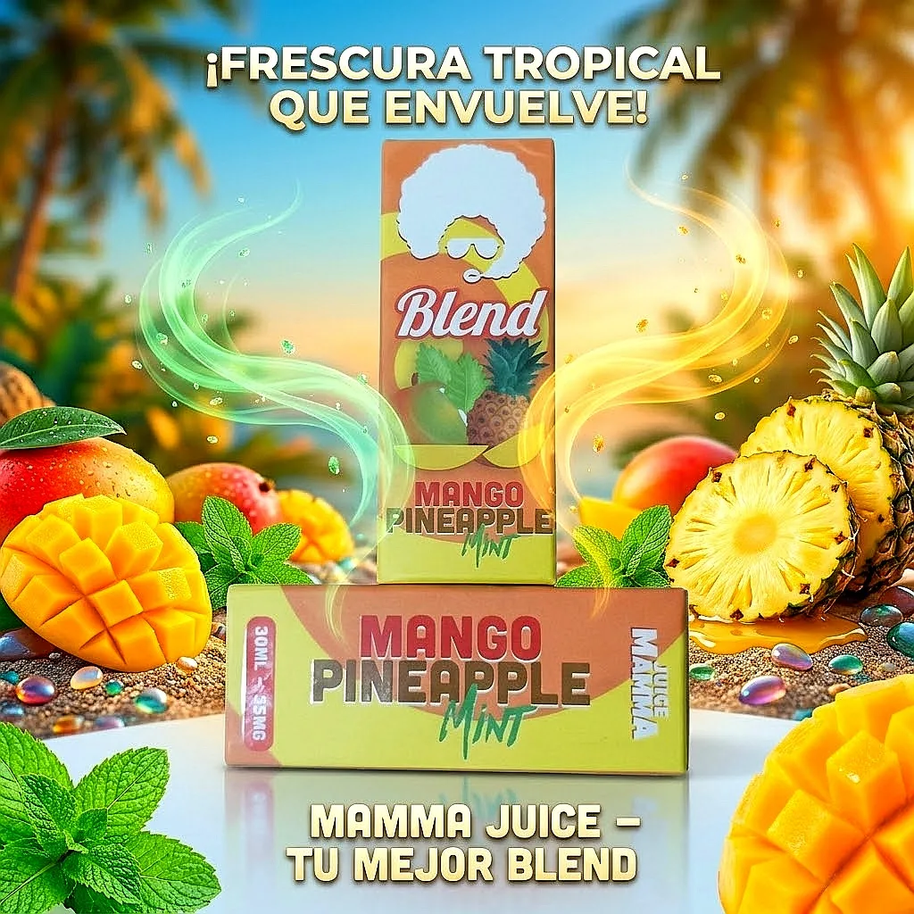 Mamma Juice Mango Pineapple sal de nicotina 35 mg