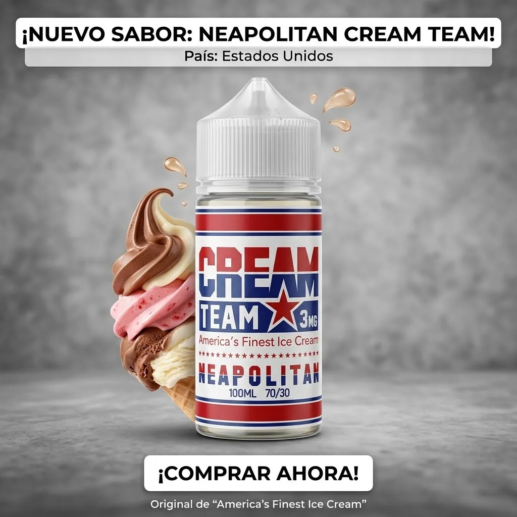 Cream Team Neapolitan 3mg