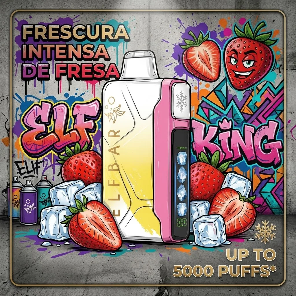 Elfbar Ice King 40.000 puffs Strawberry Ice