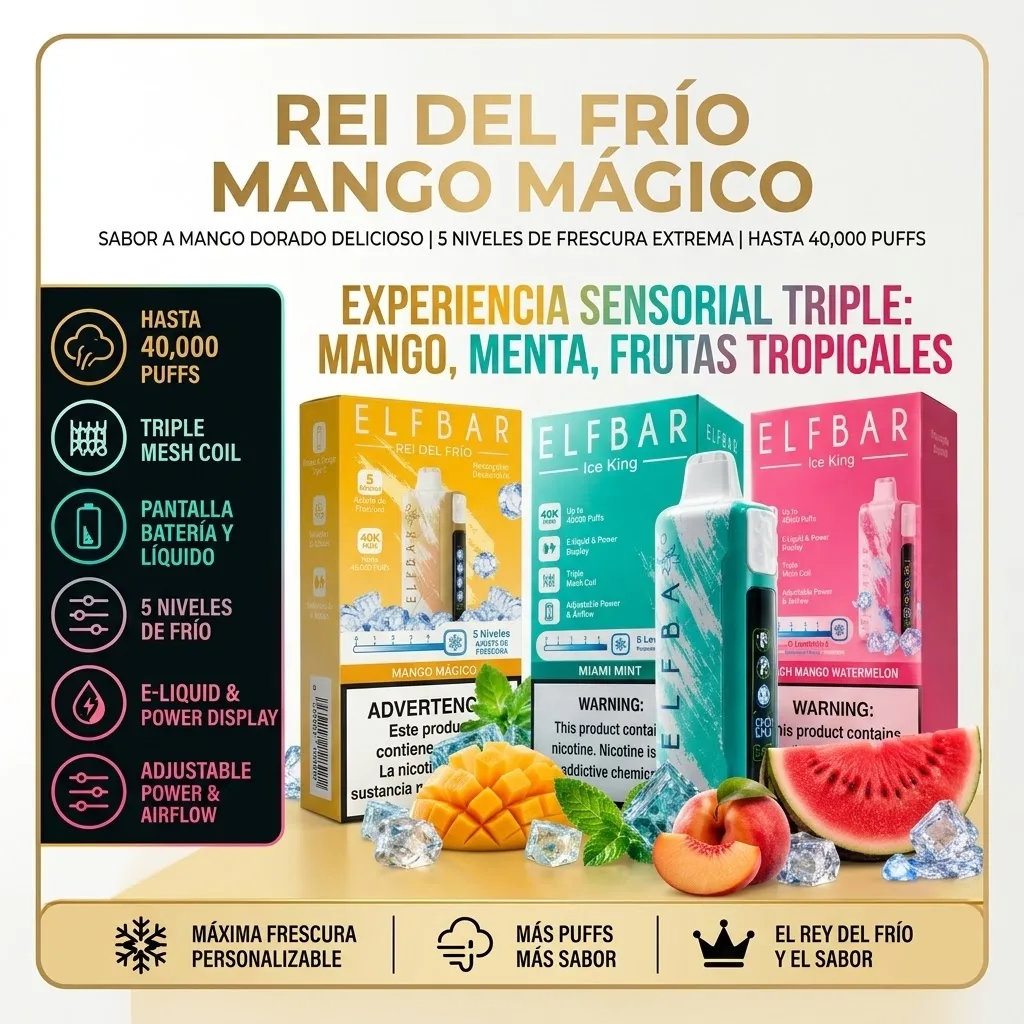 Elfbar ice king 40k Mango Magic